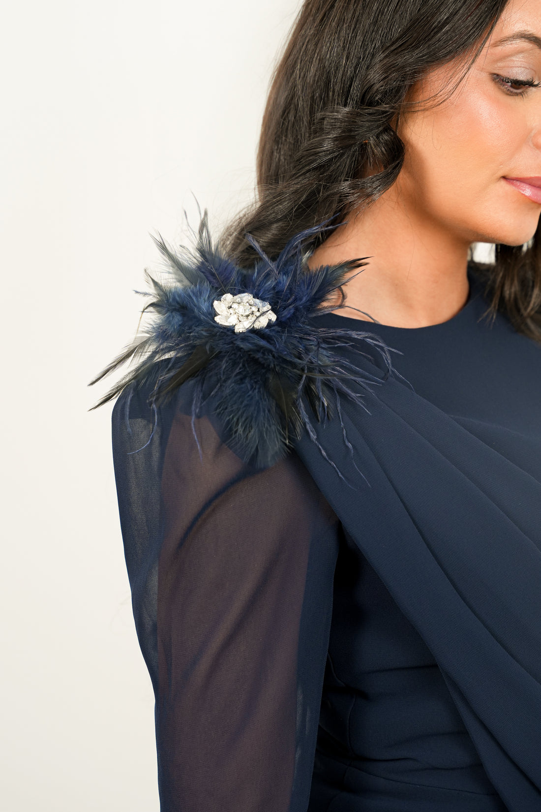 Robe Rüya bleu marine