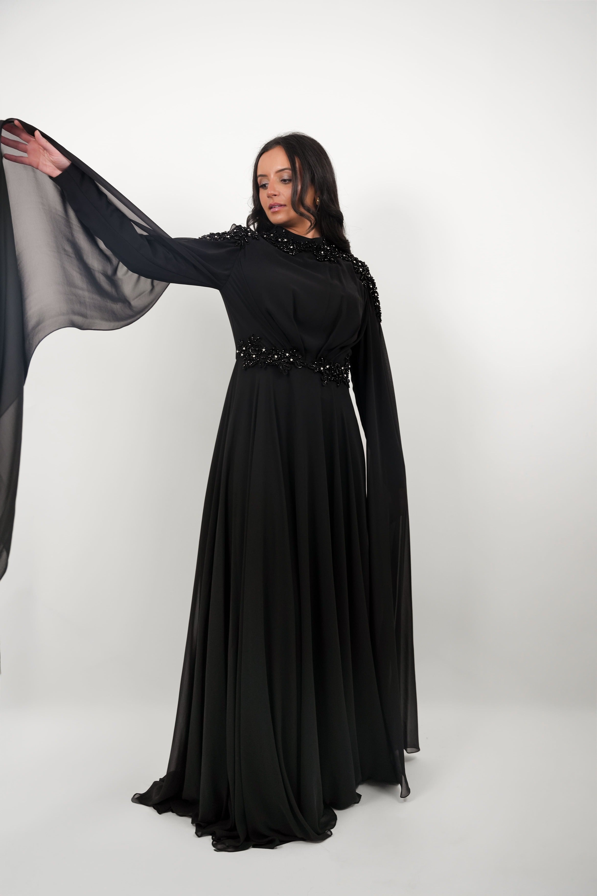 Robe Arya noir