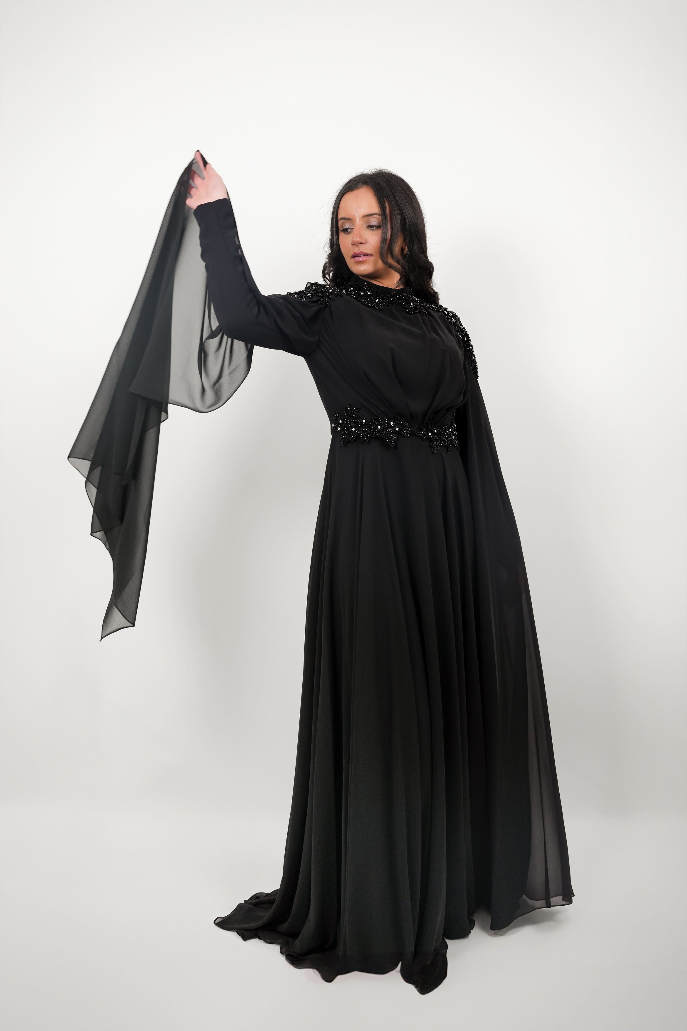 Robe Arya noir