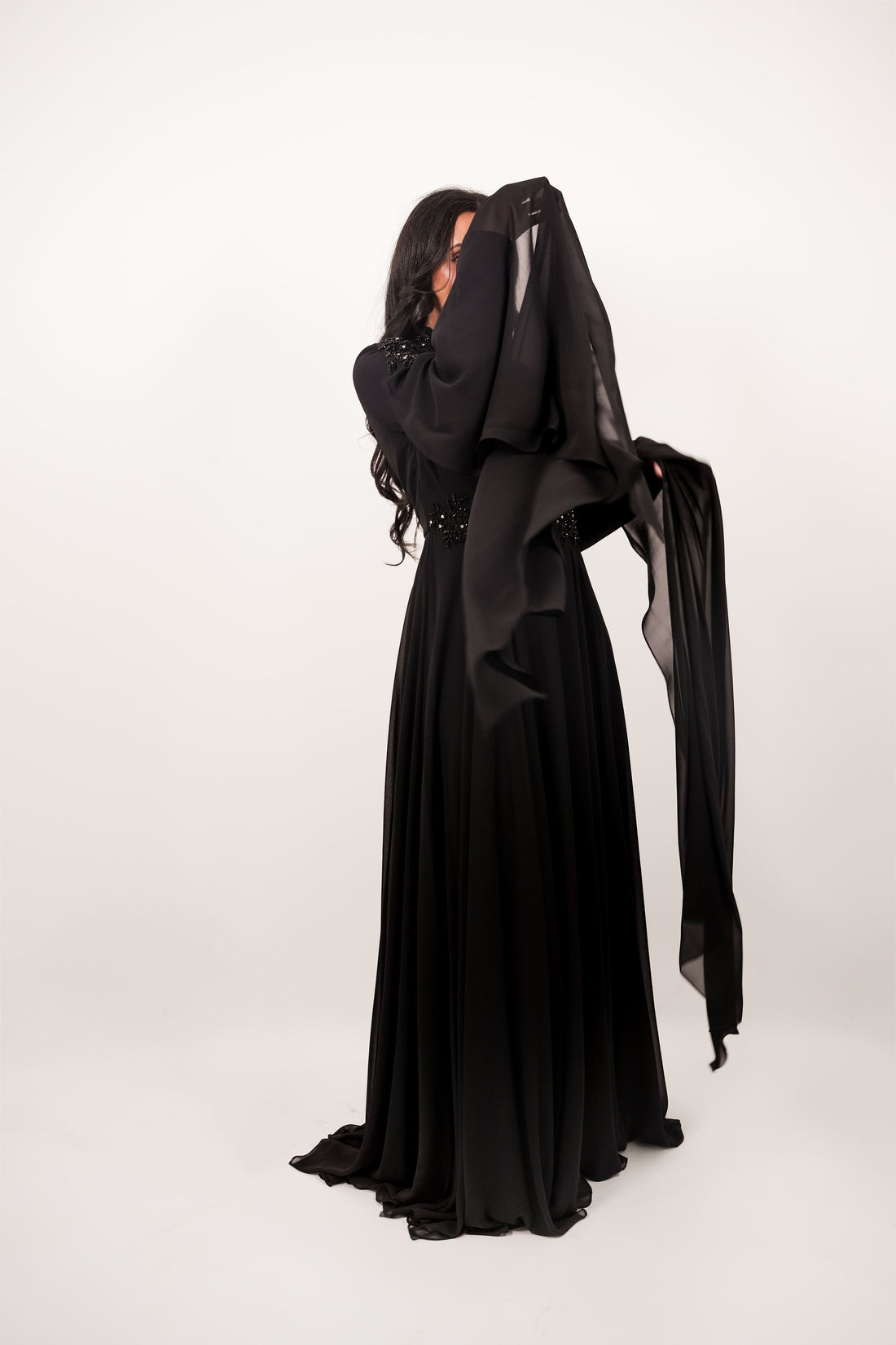 Robe Arya noir