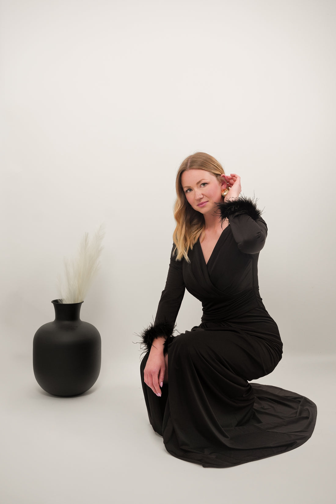 Robe Leyla noir